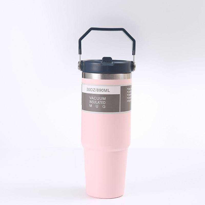 Stainless Steel Travel Coffee Tumbler – Insulated Car Cup with Cover (20/30 oz)