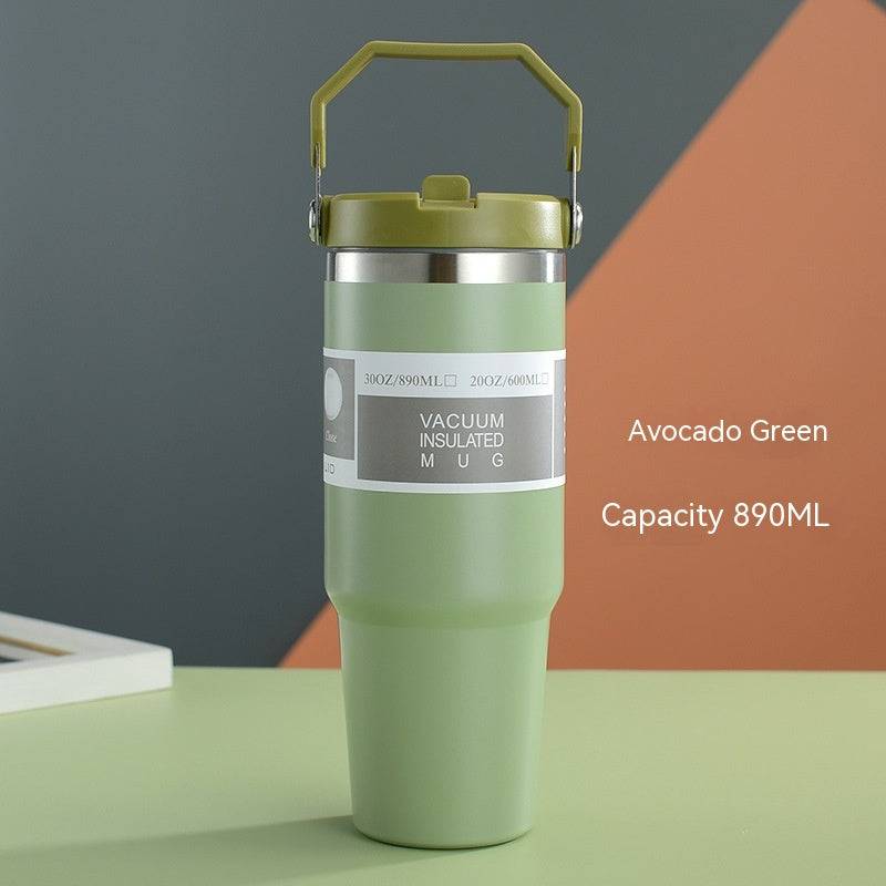 Stainless Steel Travel Coffee Tumbler – Insulated Car Cup with Cover (20/30 oz)