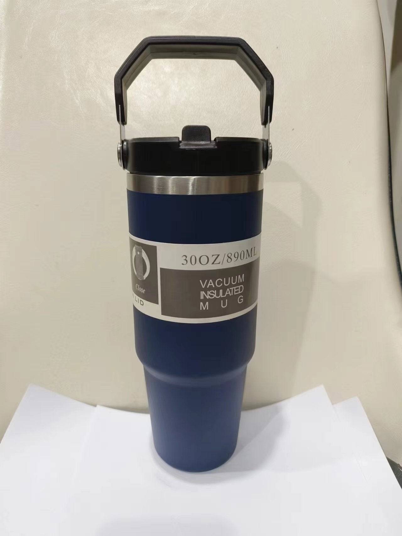 Stainless Steel Travel Coffee Tumbler – Insulated Car Cup with Cover (20/30 oz)