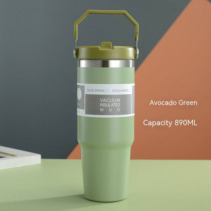 Stainless Steel Travel Coffee Tumbler – Insulated Car Cup with Cover (20/30 oz)